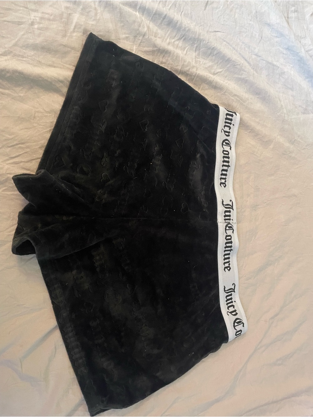 Juicy Couture Black pj shorts